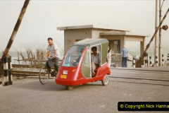 346.Pakistan-and-China-1996-June.-344-Linesiding-outside-Shizuishan.-