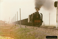 371.Pakistan-and-China-1996-June.-369-Linesiding-outside-Shizuishan.-