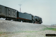 394.Pakistan-and-China-1996-June.-392-Linesiding-outside-Shizuishan.-