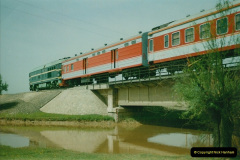 398.Pakistan-and-China-1996-June.-396-Linesiding-outside-Shizuishan.-