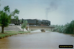 413.Pakistan-and-China-1996-June.-411-Linesiding-outside-Shizuishan.-