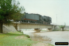 419.Pakistan-and-China-1996-June.-417-Linesiding-outside-Shizuishan.-