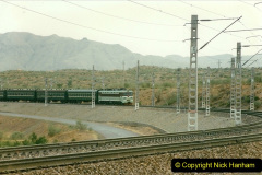 082.Pakistan-and-China-1996-June.-82-On-the-BIG-Hill-outside-Zhongwei-now-electric.-