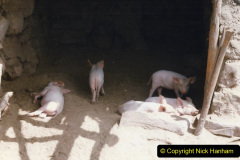 140.Pakistan-and-China-1996-June.-140-Linesiding-on-the-way-to-Baotou-and-local-village.-