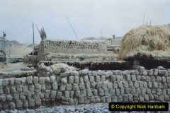 141.Pakistan-and-China-1996-June.-141-Linesiding-on-the-way-to-Baotou-and-local-village.-
