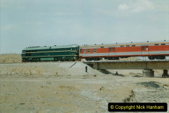 154.Pakistan-and-China-1996-June.-154-Linesiding-on-the-way-to-Baotou-and-local-village.-