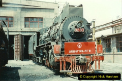 220.Pakistan-and-China-1996-June.-220-Baotou-China-Rail-Depot.-