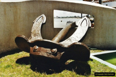 739.2002-2003-South-America-Falkland-Islands.-739-Montevideo-on-01-January-2003.-Graf-Spee-memorial-and-one-of-its-anchors.-