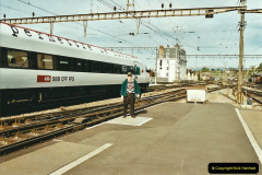 067.2002-April-May-France-Switzerland-Italy.-67-Your-Host-and-Wife-get-the-early-train-to-Waterloo