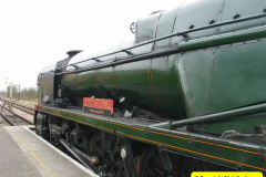 004.2008-02-13-Your-Host-driving-34028-Sunny-at-Swanage-and-very-misty-at-Harmans-Cross.-4-