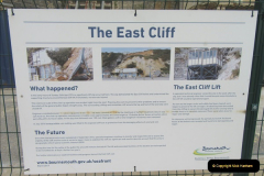 2018-09-08 Bournemouth East Cliff Railway progress after cliff fall.  (5)256