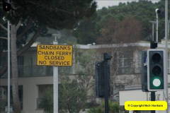 002.2018-12-08-The-Sandbanks-to-Studland-chain-ferry-away-at-Falmouth-for-its-by-annual-refit.-An-empty-space-in-the-harbour.-2