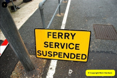 004.2018-12-08-The-Sandbanks-to-Studland-chain-ferry-away-at-Falmouth-for-its-by-annual-refit.-An-empty-space-in-the-harbour.-4