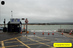 008.2018-12-08-The-Sandbanks-to-Studland-chain-ferry-away-at-Falmouth-for-its-by-annual-refit.-An-empty-space-in-the-harbour.-8