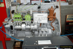 165.2019-06-02-MBF-Meeting-on-the-IOW.-163-The-IOW-Ryde-Bus-Museum-bus-engines-display.-