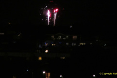 171.2019-11-03-to-17-Cunards-Queen-Mary-Southampton-to-New-York.-171-Bonfire-night-celebration-for-November-05-as-we-leave.-