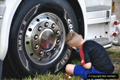 2020-09-05-Truckfest-South-West-2020-at-Shepton-Mallet.-306-This-young-lad-was-painting-Good-Year-in-white-on-the-tyres.-306