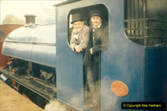 0361985-05-27-1885-to-1985-celebrations-on-the-SR.-Your-Host-firing-21-Linda-with-Pete-Frost-as-driver.-2-036