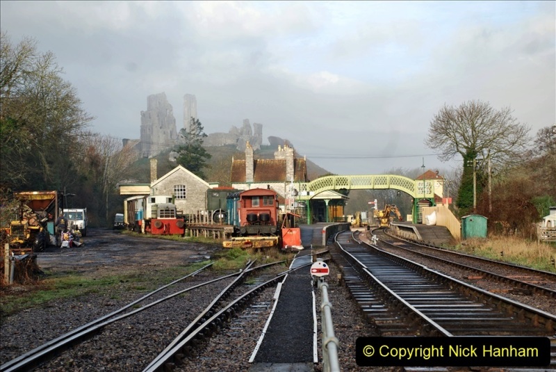 2022-01-18-Norden-Roadrailer-repair-Corfe-Castle-station-track-renewal-Day-7.-100-100