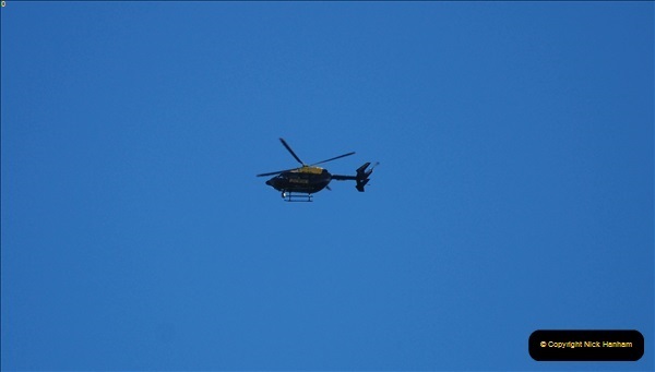 2018-09-2003 Police helicopter over London Kings X.102