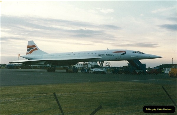 1998-08-13 Concorde @ Bournemouth Airport, Dorset. Your Host on board. (2)181