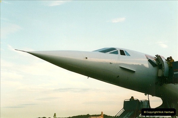 1998-08-13 Concorde @ Bournemouth Airport, Dorset. Your Host on board. (5)185