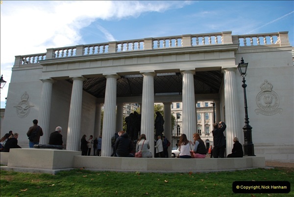 2012-10-06 The LONG OVERDUE Bomber Command Memorial @ Green Park, London (33)073