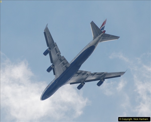 2014-07-13 British Airways 747 over Finsbury Park, London.  (2)120
