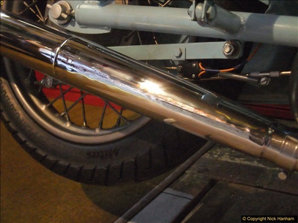 2016-09-14 Final work on the Arrow. New exhaust.  (7)113
