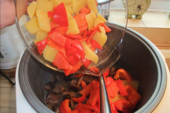 2016-02-27 Making a Beef Stew in a slow cooker.  (48)048