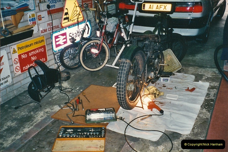 2001-03-20 Now retired works starts on the BSA.  (2)011