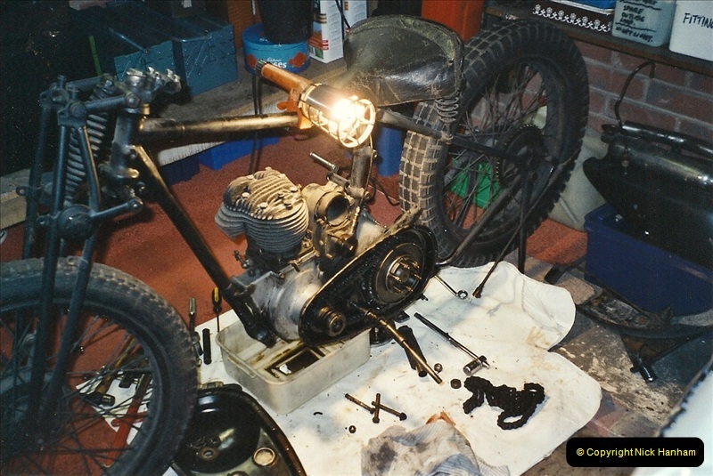 2001-03-20 Now retired works starts on the BSA.  (5)014