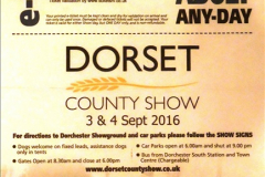 Dorchester Show 04 September 2016