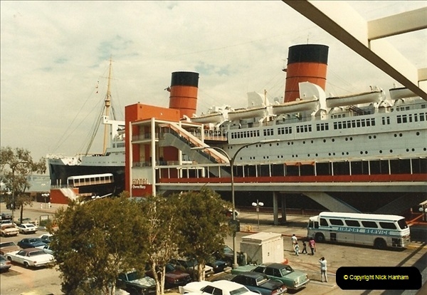 1982-08-15 The Queen Mary @ Long Beach, California, USA.  (1)054