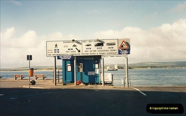 1994 January. Ferry No. 3 last days. The haven, Poole, Dorset.  (1)271