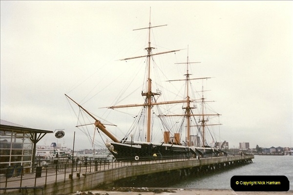 1996-11-02. HMS Warrior Portsmouth, Hampshire. (2)360