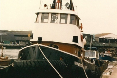 1986-02-09 Poole Quay, Dorset.  (2)125