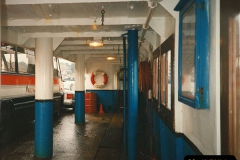 1994 January. Ferry No. 3 last days. The Haven, Poole, Dorset.  (10)280