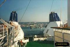 1999-07-25. Leaving Cherbourg, France.  (4)465