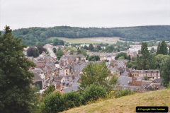 2002 July - France. (38) Brionne view of the town from the Donjon. 038
