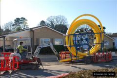 2012-02-20 Gas pipe renewal work. Poole, Dorset.  (5)049