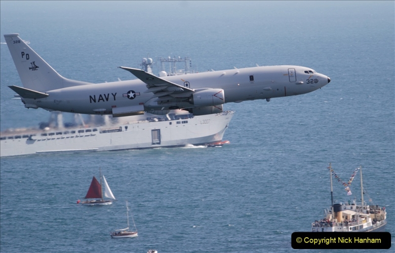 2019-08-30 Bournemouth Air Festival 2019. (157) US Navy P-8A Poseidon Surveillance Aircraft. 158