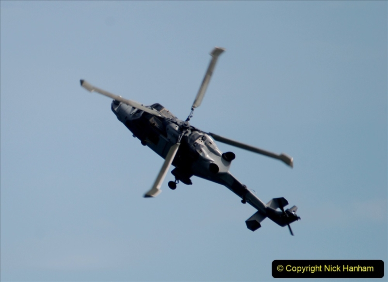 2019-08-30 Bournemouth Air Festival 2019. (62) Royal Navy Wildcat HMA2 Helicopter. 062