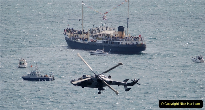 2019-08-30 Bournemouth Air Festival 2019. (66) Royal Navy Wildcat HMA2 Helicopter. 066