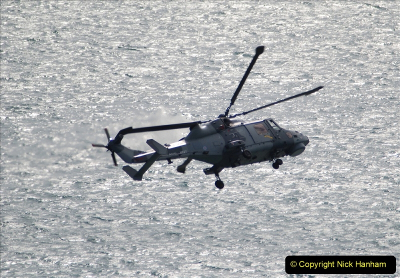 2019-08-30 Bournemouth Air Festival 2019. (69) Royal Navy Wildcat HMA2 Helicopter. 069
