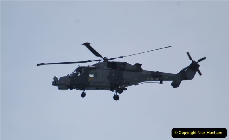 2019-08-30 Bournemouth Air Festival 2019. (76) Royal Navy Wildcat HMA2 Helicopter. 076