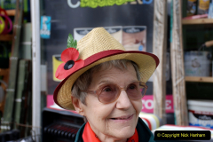 2019-09-07 Bridport Hat Festival. (11) Your Host's Wife. 011