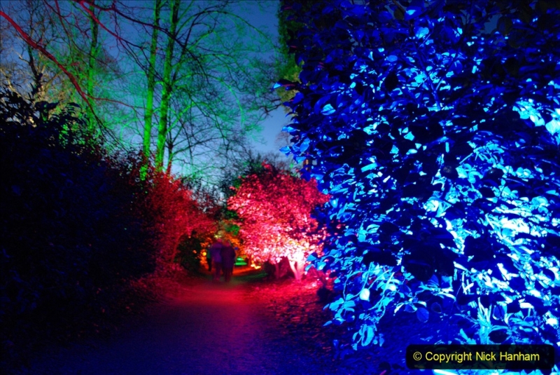 2019-12 20 Kingston Lacy (NT) Wimborne, Dorset Christmas Lights. (45) 045