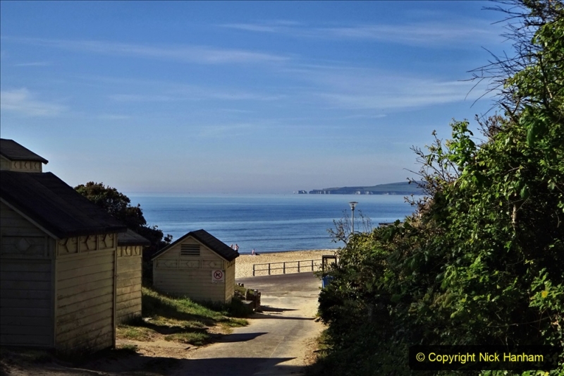 2020-05-20 Covid 19 Walk to the beach at Branksome Chine, Poole, Dorset. (8) 008