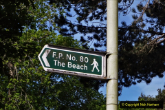 2020-05-20 Covid 19 Walk to the beach at Branksome Chine, Poole, Dorset. (1) 001